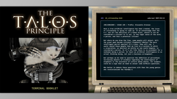 The Talos Principle - Bonus Content - 游戏机迷 | 游戏评测