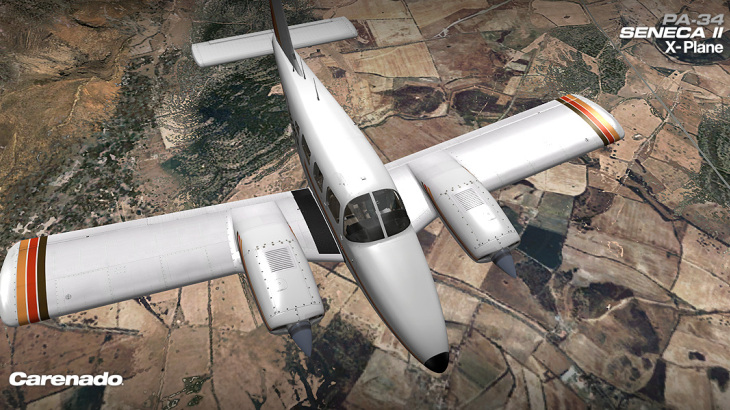 X-Plane 10 AddOn - Carenado - PA34 200T Seneca II - 游戏机迷 | 游戏评测