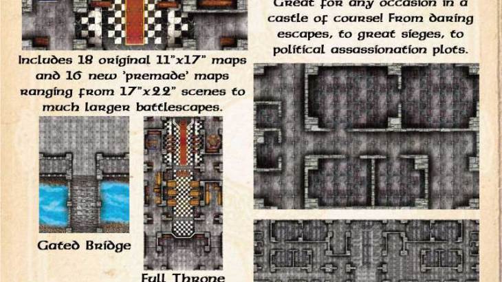 Fantasy Grounds - Maps: Graystone Castle - 游戏机迷 | 游戏评测
