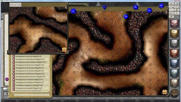 Fantasy Grounds - Maps: Winding Caverns - 游戏机迷 | 游戏评测