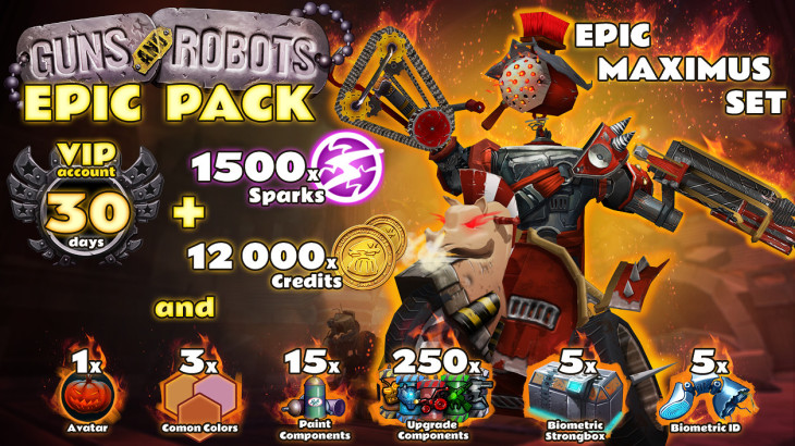 Guns and Robots - Epic Pack - 游戏机迷 | 游戏评测