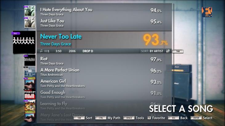 Rocksmith® 2014 – Three Days Grace - “Never Too Late” - 游戏机迷 | 游戏评测