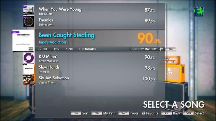 Rocksmith® 2014 – Jane’s Addiction - “Been Caught Stealing” - 游戏机迷 | 游戏评测