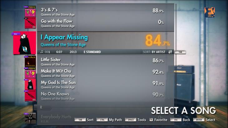 Rocksmith® 2014 – Queens Of The Stone Age - “I Appear Missing” - 游戏机迷 | 游戏评测