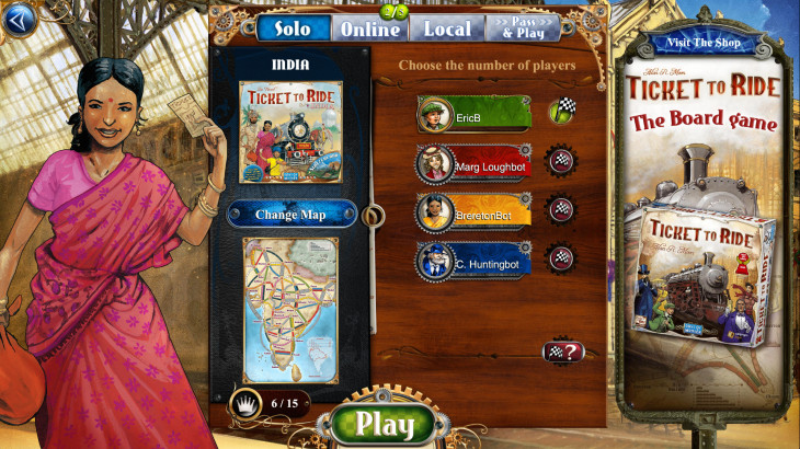 Ticket to Ride - India - 游戏机迷 | 游戏评测