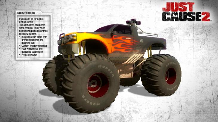Just Cause 2: Monster Truck DLC - 游戏机迷 | 游戏评测