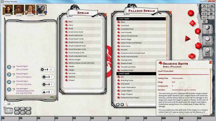 Fantasy Grounds - D&D Player's Handbook - 游戏机迷 | 游戏评测