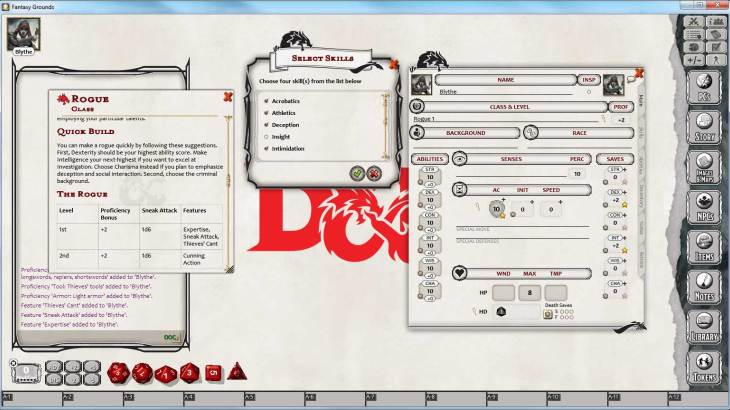 Fantasy Grounds - D&D Rogue Class Pack - 游戏机迷 | 游戏评测