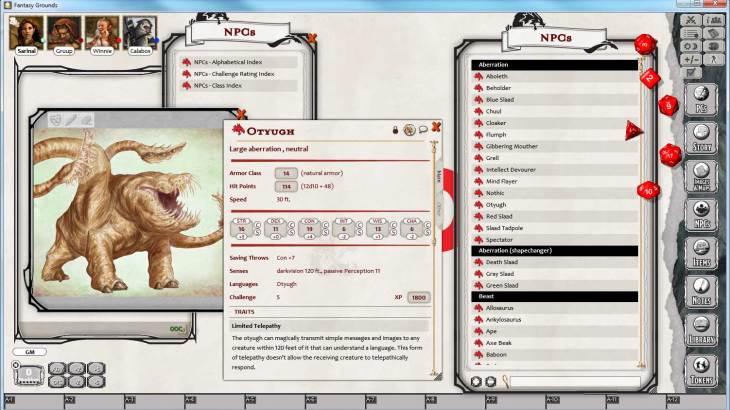 Fantasy Grounds - D&D Monster Manual - 游戏机迷 | 游戏评测