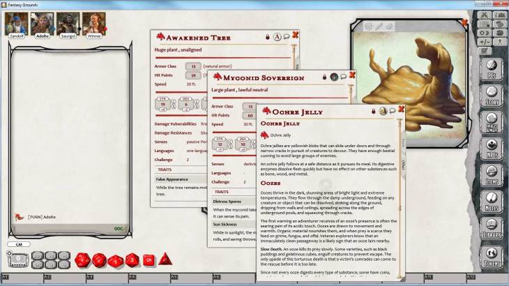 Fantasy Grounds - D&D Monster Pack - Oozes, Plants & Swarms - 游戏机迷 | 游戏评测