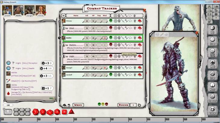 Fantasy Grounds - D&D Monster Pack - Undead - 游戏机迷 | 游戏评测