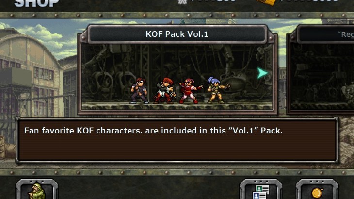 METAL SLUG DEFENSE - “KOF Pack” Vol.1 - 游戏机迷 | 游戏评测