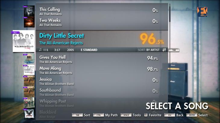 Rocksmith® 2014 – The All-American Rejects - “Dirty Little Secret” - 游戏机迷 | 游戏评测