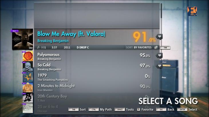 Rocksmith® 2014 – Breaking Benjamin - “Blow Me Away (ft. Valora)” - 游戏机迷 | 游戏评测