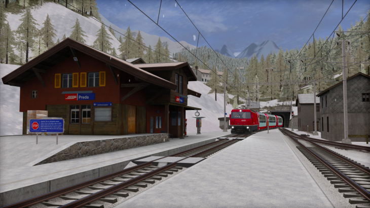 Train Simulator: Albula Line: St Moritz - Thusis Route Add-On - 游戏机迷 | 游戏评测