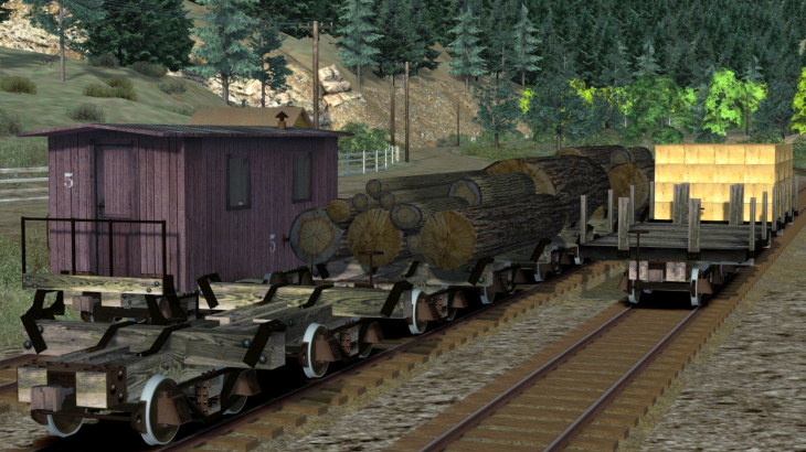 Train Simulator: Clear Creek Log & Lumber Expansion Pack Add-On - 游戏机迷 | 游戏评测