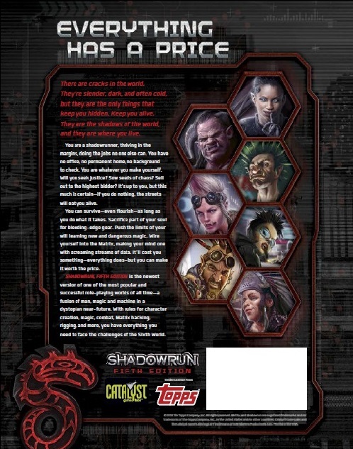 Shadowrun 5th Edition Rules pdf - 游戏机迷 | 游戏评测