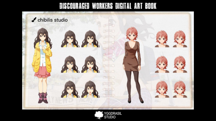 Discouraged Workers - Digital Art Book - 游戏机迷 | 游戏评测