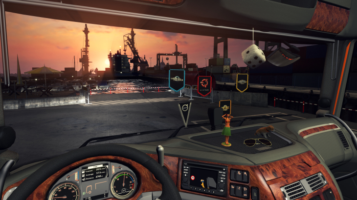 Euro Truck Simulator 2 - Cabin Accessories - 游戏机迷 | 游戏评测