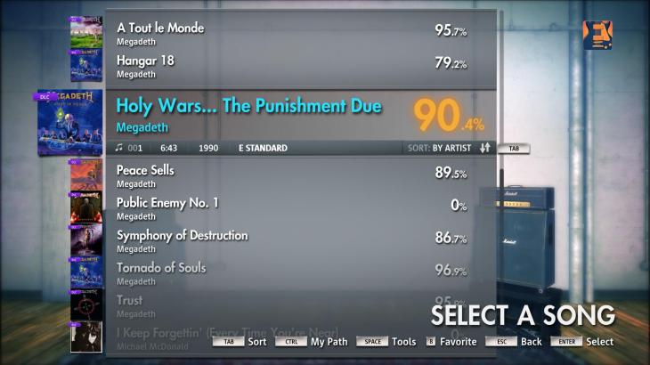 Rocksmith® 2014 – Megadeth - “Holy Wars... The Punishment Due” - 游戏机迷 | 游戏评测