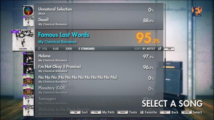 Rocksmith® 2014 – My Chemical Romance - “Famous Last Words” - 游戏机迷 | 游戏评测