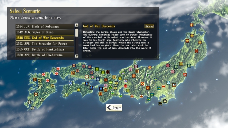 NOBUNAGA'S AMBITION: SoI - Scenario 2 