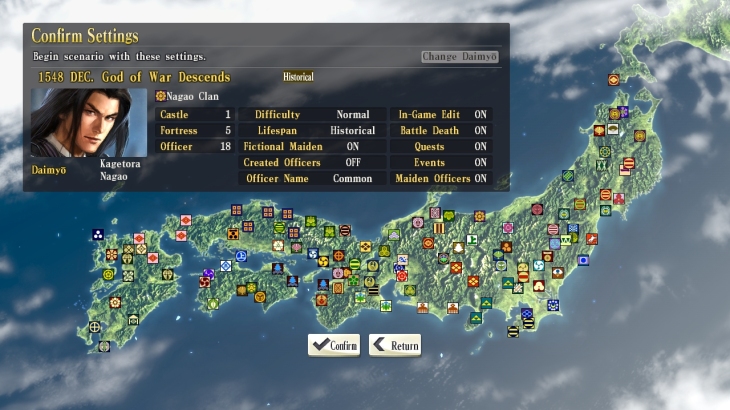 NOBUNAGA'S AMBITION: SoI - Scenario 2 