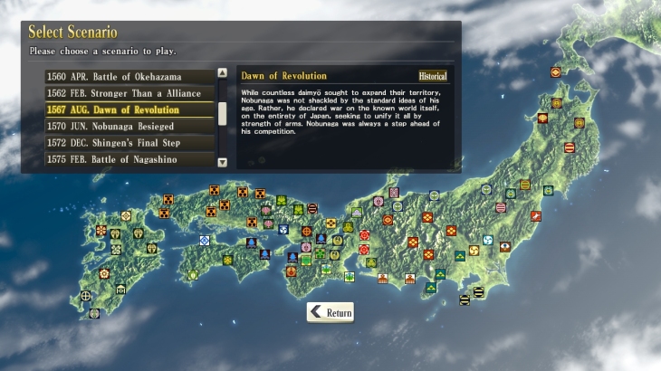 NOBUNAGA'S AMBITION: SoI - Scenario 3 