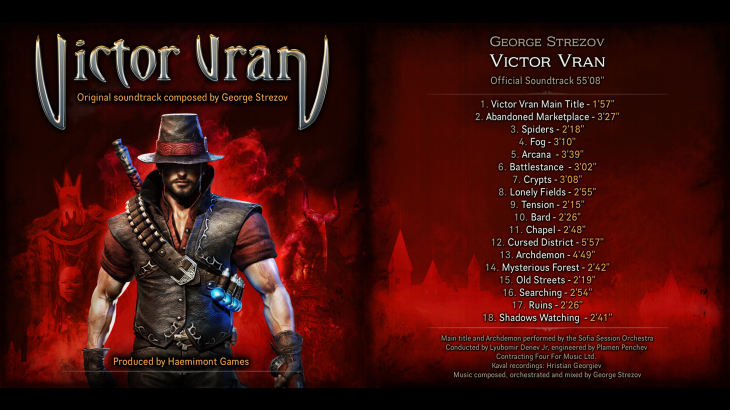 Victor Vran: Original Soundtrack and Artbook - 游戏机迷 | 游戏评测