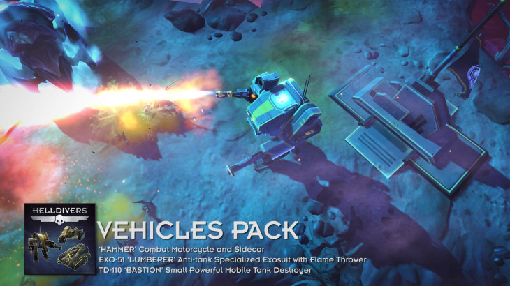 HELLDIVERS™ - Vehicles Pack - 游戏机迷 | 游戏评测