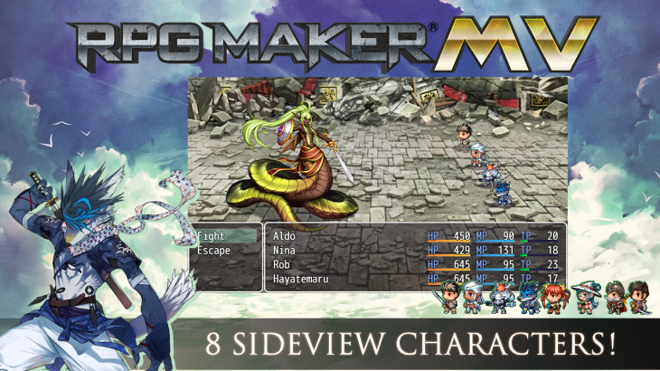 RPG Maker MV - Cover Art Characters Pack - 游戏机迷 | 游戏评测