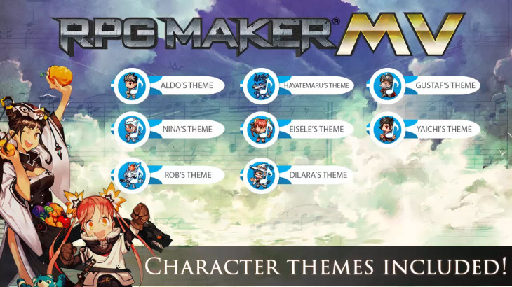 RPG Maker MV - Cover Art Characters Pack - 游戏机迷 | 游戏评测