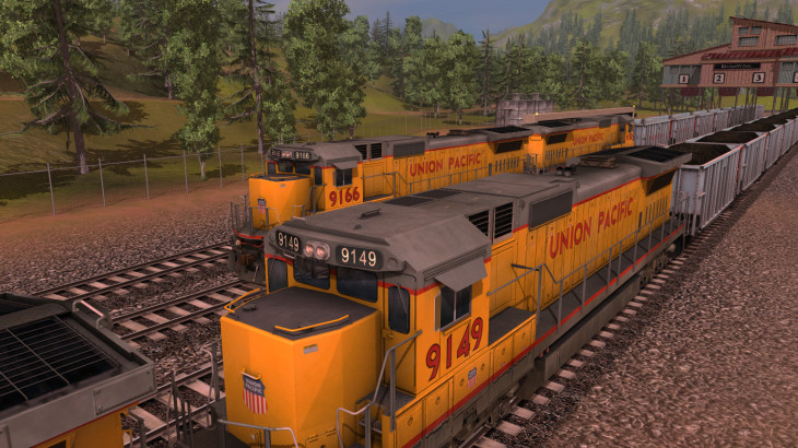 TANE DLC: Union Pacific GE C40-8 - 游戏机迷 | 游戏评测