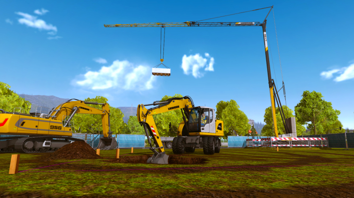 Construction Simulator 2015: Liebherr A 918 - 游戏机迷 | 游戏评测