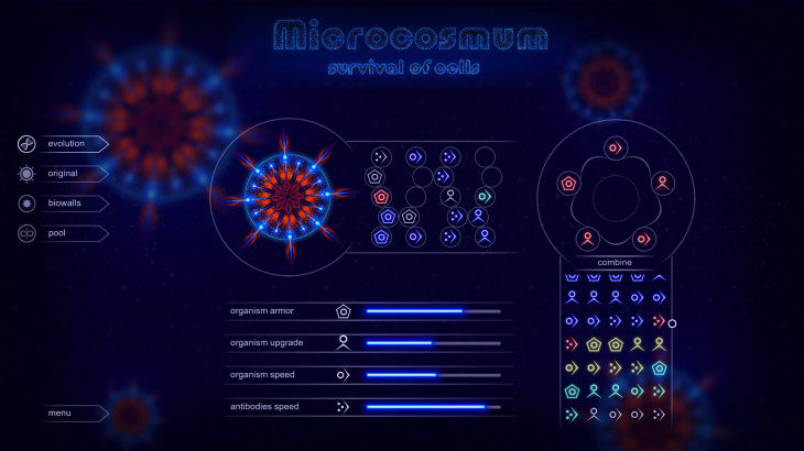 Microcosmum: survival of cells - Random levels - 游戏机迷 | 游戏评测