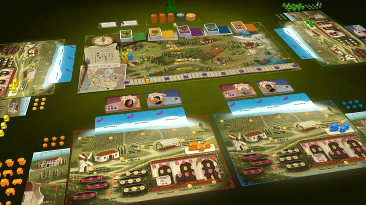 Tabletopia - Tuscany: Essential Edition - 游戏机迷 | 游戏评测