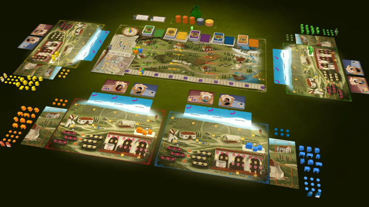 Tabletopia - Tuscany: Essential Edition - 游戏机迷 | 游戏评测