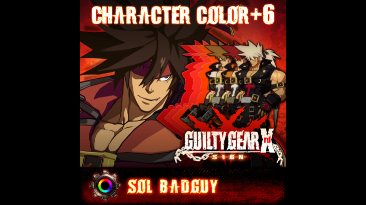 GGXrd Extra Color Palettes - SOL BADGUY - 游戏机迷 | 游戏评测