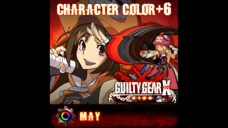 GGXrd Extra Color Palettes - MAY - 游戏机迷 | 游戏评测