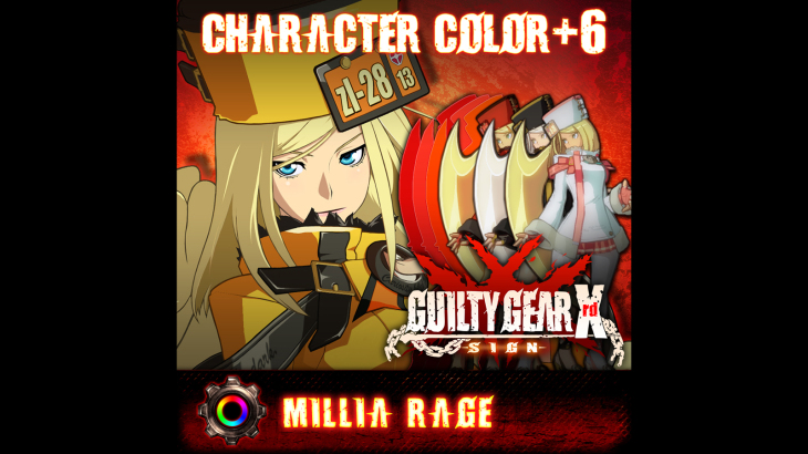 GGXrd Extra Color Palettes - MILLIA RAGE - 游戏机迷 | 游戏评测