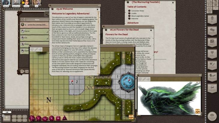 Fantasy Grounds - 5E: The Murmuring Fountain - 游戏机迷 | 游戏评测