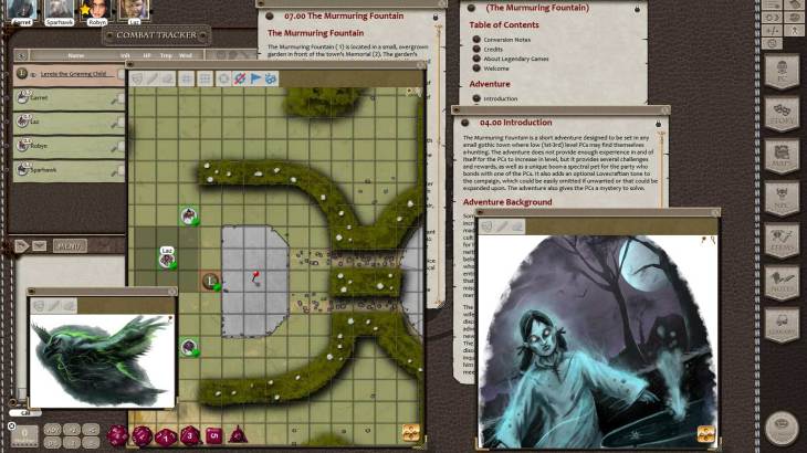 Fantasy Grounds - 5E: The Murmuring Fountain - 游戏机迷 | 游戏评测