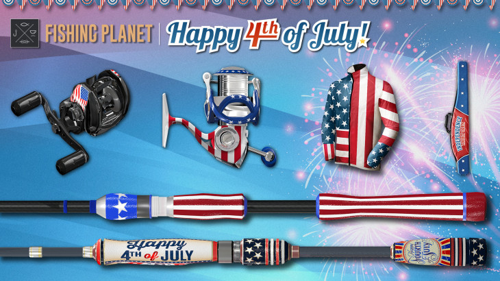 Fishing Planet: Happy 4-th of July Pack! - 游戏机迷 | 游戏评测