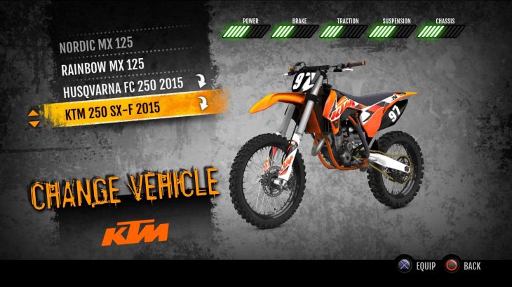 MX vs. ATV Supercross Encore - 2015 KTM 250 SX-F MX - 游戏机迷 | 游戏评测