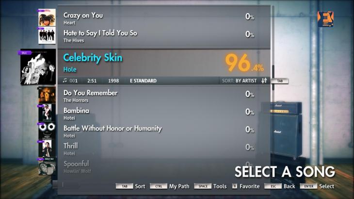 Rocksmith® 2014 – Hole - “Celebrity Skin” - 游戏机迷 | 游戏评测