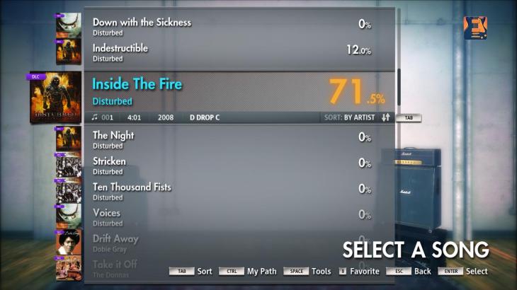 Rocksmith® 2014 – Disturbed - “Inside the Fire” - 游戏机迷 | 游戏评测