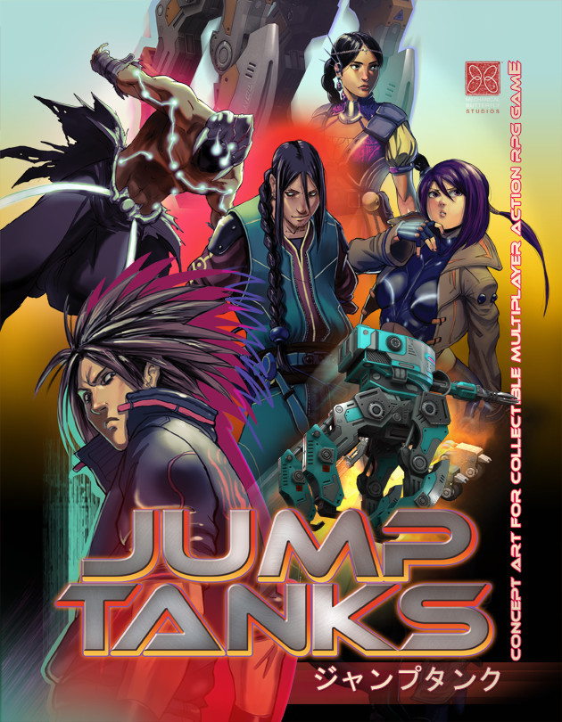 Jump Tanks Digital Artbook - 游戏机迷 | 游戏评测