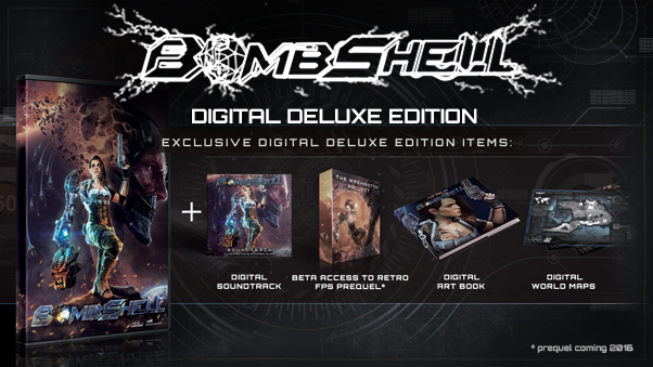 Bombshell Digital Artbook and World Map - 游戏机迷 | 游戏评测