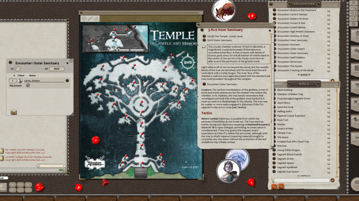 Fantasy Grounds - 5E: Shattered Heart Adventure Path (5E): The Temple of Jewels and Mirrors - 游戏机迷 | 游戏评测