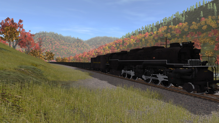 TANE DLC: C&O 2-6-6-6 H8 - New River Mining Coal Run - 游戏机迷 | 游戏评测